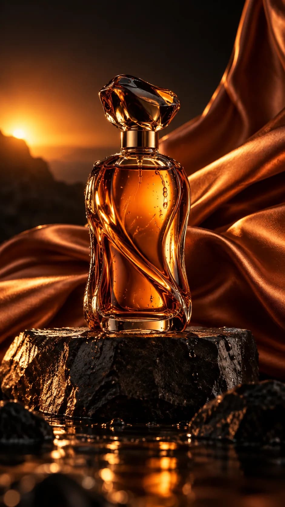 AI-generated perfume reel preview